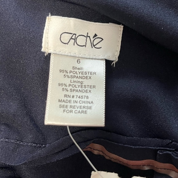 NWT Cache Paisley Wide Leg Jumpsuit Size 6 - Picture 10 of 13